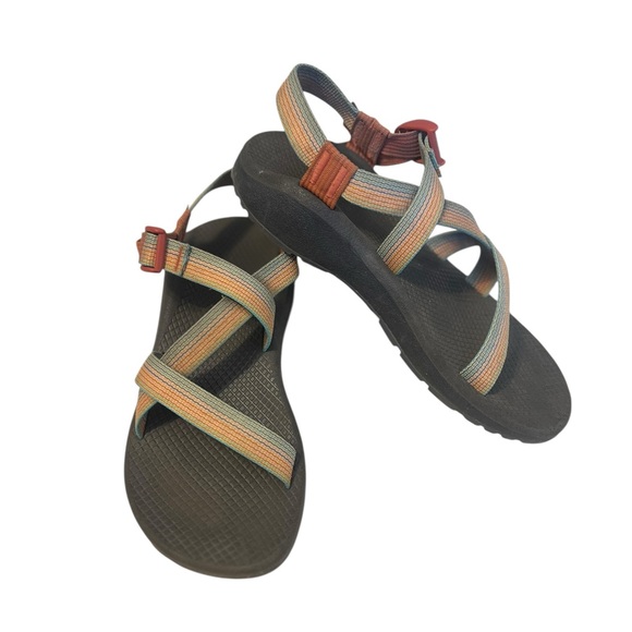 Chaco rainbow strappy sandals women’s size 8 - Picture 1 of 8